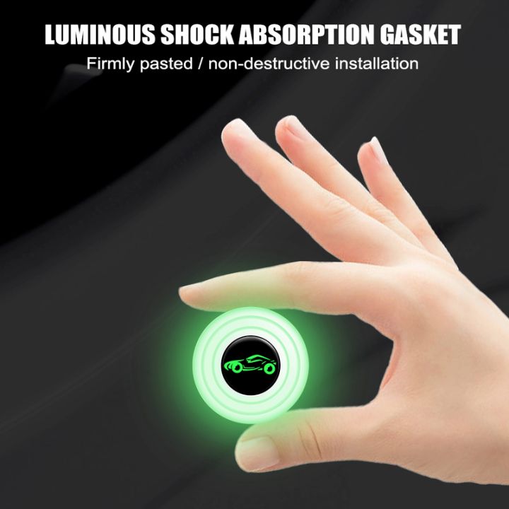 20pcs Car Door Antishock Pad Hood Trunk Anticollision Silicone