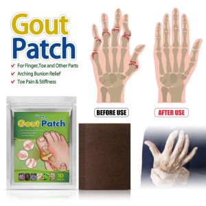 Gout treatment relief patch for rayuma foot hand and joint knee pain uric acid medicine and arthritis herbal plaster