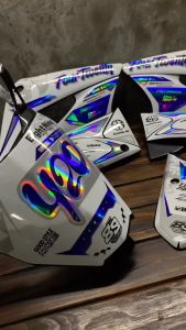 Sticker Full Body KLX 150 LAMA Terbaru Bebas Request Desain Bisa COD