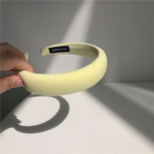 马卡龙色系~温柔奶油可爱海绵发箍增高颅顶头箍气质外出百搭韩国