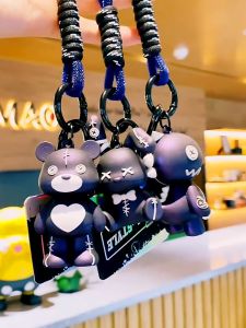 6AM | Keychain Japanese Key Ring Cute Doll Student Ins Tide Couple Bag Pendant Gift rantai kunci Key chain