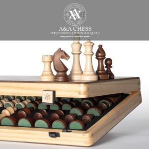 Tournament Portable Luxury Chessboard