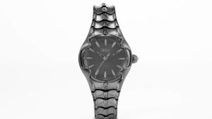 Diesel Womens Vert Analog Watch ( DZ5603 ) - Quartz Gun-Metal Case Round Dial 14 MM Grey Stainless Steel Band