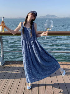 Elegant Summer French Gentle Style Date Dress Womens New 2025 High Waist A-Line Skirt Long Sleeve Short Dress Korean Version