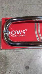 DOWS Pull Handle Pisang Tarikan Pintu Kaca 30cm 35cm Chrome
