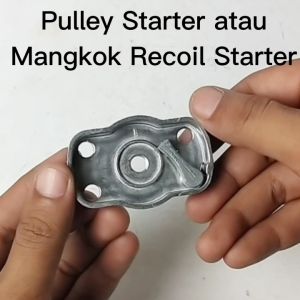 Pully Puli Stater Tarikan engkol Star Mesin Potong Rumput 318 328 Model 1Kuda kuda