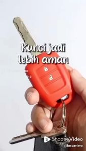 Silikon Sarung Kunci Mobil Bahan Tebal Presisi/Silikon Kunci Remote Mobil anti Lecet Kunci