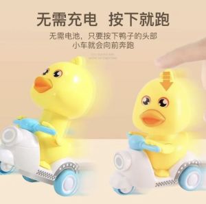 MAINAN ANAK BEBEK SEPEDA MOTOR TEKAN LUCU MAINAN ANAK BAYI MOTOR VESPA BEBEK PENCET PROMO TERMURAH