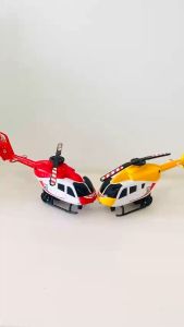 [TO - CHẠY ĐÀ] Đồ chơi trẻ em máy bay trực thăng helicopter đà đẩy dành cho bé thích mô hình xe bánh trớn JF369-1