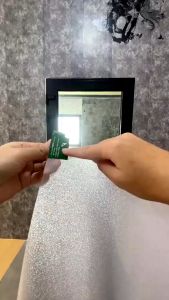 ฟิล์มกระจกบ้าน PVC ฟิล์มติดกระจก แบบสูงสุญญากาศ 2เมตร Glass sticker (คุณภาพสูง)