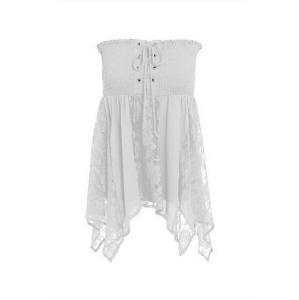 Váy Chiffon Không Dây Ren Chắp Vá Dài Tay Ôm Vừa Vặn Mùa Hè 2022 Váy Nữ Thời Trang Đường Phố Thường Ngày