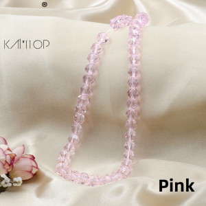 Artificial Crystal Loose Beads DIY Handmade Beading Accessories 8mm 32-Face Crystal Ball Piña Beads for String Selling