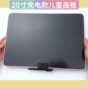 EZYLITTLES 20 Inch LCD Writing Pad Kid Tablet Graphics Drawing Painting Board Kid Writing Board Early Education Toys Children Learning Pre School