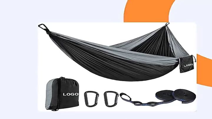 GEARBEST Heavy Duty Hammock Duyan Comfortable Double Hammock for Garden Beach Camping Travel with Adjustable Suspension