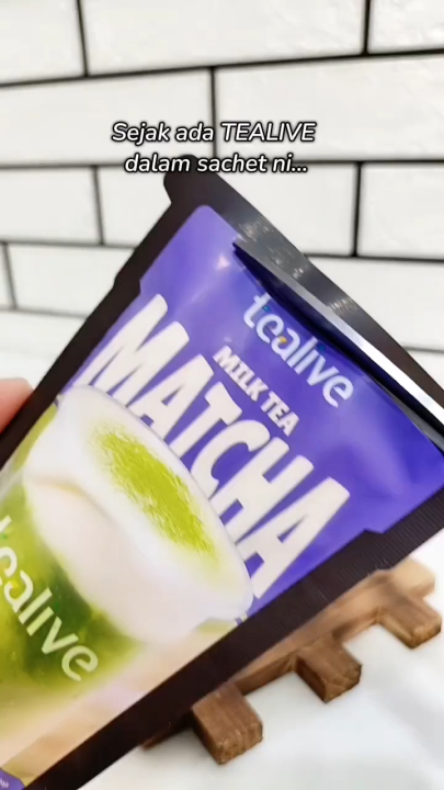 Tealive Matcha Tea 3-in-1 | Lazada