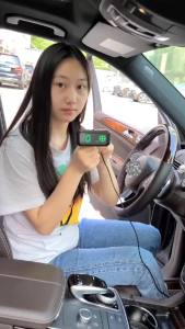 RYSJM | G7 GPS Speedometer Compass Head-Up Display Meter HUD Speed TRIP Driving Direction Overspeed Alarm Fatigue Driving Reminde