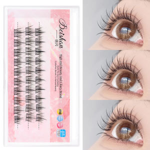 Lông Mi Manga Mới Quỷ Nhỏ Lông Mi Giả Bó Đơn Mô Phỏng Tự Nhiên Phân Đoạn Cos Lông Mi Nối Mắt