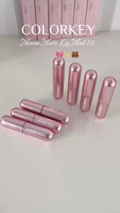 [MUA 1 TẶNG 1] Son Kem Bùn Colorkey Mềm Mịn Lâu Trôi Tự Nhiên Mousse Matte Lip Mud 2g - TẶNG 1 KHĂN TẨY TRANG COLORKEY