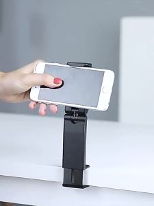 【Ready Stock】Multifunctional Phone Holder Clip Airplane Train Seat Mount Foldable Phone Stand Portable Mini Bracket 手机支架