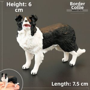 MENGSILE | Solid Realistic Educational Toy Animal Model Border Collie