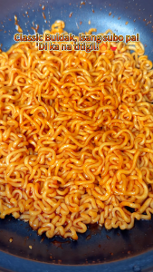 Mr.Squirrel Super Spicy Hot Chicken Noodles 700g Net Weight Big Pack 5‑Packs x142g Korean Style Thick Noodle