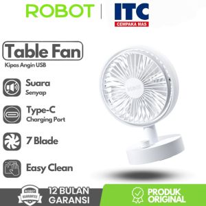 Kipas Mini Fan Robot RT-BF18S Super Quiet Original Bergaransi RTBF18S RTBF18