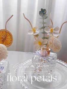 ก้านน้ำหอมสยงาม ก้านไม้หอมปรับอากาศ80ml พร้อมดอกไม้ปลอม น้ำมันหอมระเหย น้ำหอมอโรม่า