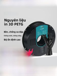 PETG 3D Printing Consumables Colorful High Impact Line Diameter 1.75mm Suitable for Tuoxi Printer Strong Impact Filament 1kg