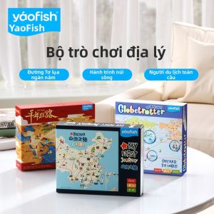 Yaofish | Bộ Trò Chơi Bàn Khám Phá Toàn Cầu