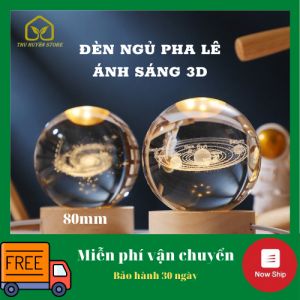 Đèn Ngủ Để Bàn Quả Cầu Pha Lê Vũ Trụ Đèn Decor Phòng Ngủ Quả Cầu Thủy Tinh Cắm Điện Quà Tặng Sinh Nhật Quà Lưu Niệm