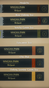 ช่องเซ็ต ชาแคปซูล สิงห์ปาร์ค เชียงราย รวม 6 รสชาติ เซ็ต ชาแคปซูล