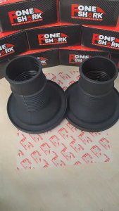 F-One Shark FOS Karet Buut Shock / Shock Boot Cover / Penutup Debu Shock Breaker Depan Toyota Innova Reborn 2004-ON Original