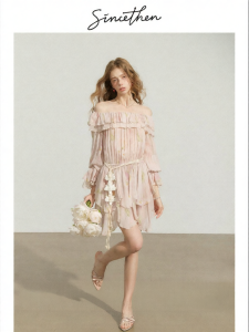 since then | Off-Shoulder Petite French Dress