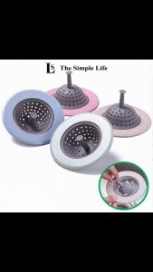 Dụng cụ lọc rác silicon bồn rửa chén nắp lọc rác vụn thực phẩm ở bồn rửa chén và chặn tóc ở miệng cống thoát nước nhà tắm