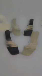 LEVICI - LIVIA HEELS KACA BROKAT PERMATA HAK 5 CM EMPUK | WEDDING SHOES