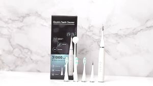 【COD/Original】Ultrasonic Electric Teeth Cleaner Dental Scaler Teeth Whitening Tartar Removal Sonic Tooth Brush
