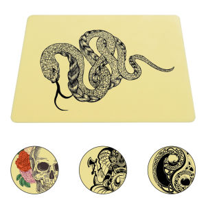 2/5/10pcs 20x15x0.1cm Blank Tattoo Practice Skin Double Side Fake Leather Permanent Makeup Tattoo Supplies for Tattoo Beginner