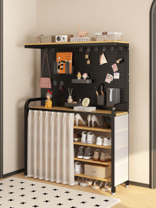 Puang | Multi-level Shoe Rack and Coat Hanger for Entryway Storage Dust-proof Obstruction