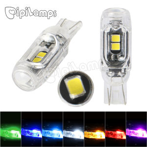 2pcs Xe Dẫn T10 W5W 3030 5smd đèn xe ô tô CANBUS không có lỗi mái vòm nội thất ô tô đọc tấm giấy phép bóng đèn Hộp chứa đồ gắn đuôi xe đèn Đèn Xếp 12V