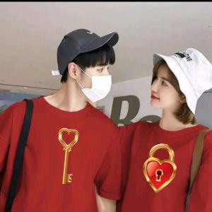 baju kaos couple terbaru / atasan kaos couple pria wanita / baju kaos sepasang terbaru