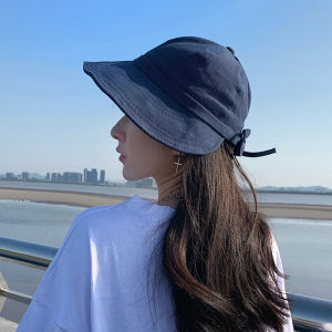 【♡Lovely girls house♡】UV Sunscreen Wide Floppy Summer Sun Hat for Women Anti UV Cap Ladies Beach Adjustable Hats