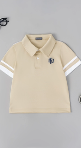 ÁO POLO cho bé. NEWBETTY màu Cà Phê. Size 9-45kg