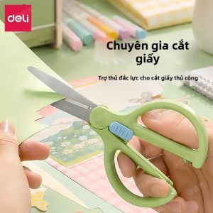 deli | Safety Portable Student Scissors