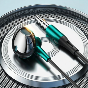 WOMINGTE | High Quality Noise Cancelling In-ear Headphones with K-Song and Gaming for Type-C and Round Port