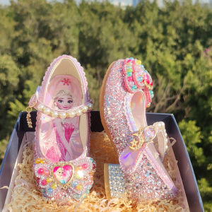 Glitter High Heel Princess Shoes