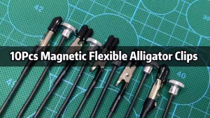 10pcs 12.5cm Magnet Alligator Clips Set Premium Alloy Office Supplies for Documents Photos Events
