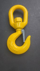Alloy Swivel Eye Hook With Safety Latch 1 ton 1.5 ton and 2 ton