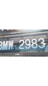 Premium Chrome License Plate Frame Set - Gloss Black 4x16/5x13/7x13 with Free Sticker