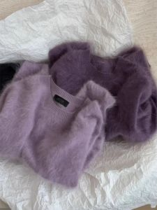 Loowmane | Lazy Elegance Knitted Alpaca Sweater