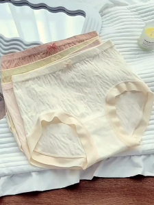6PCS/Box Super Ganda Womens Panty Cotton Sweet Cute Free Size Lady Womenswear Comfort Basic Minimalist Highwaist